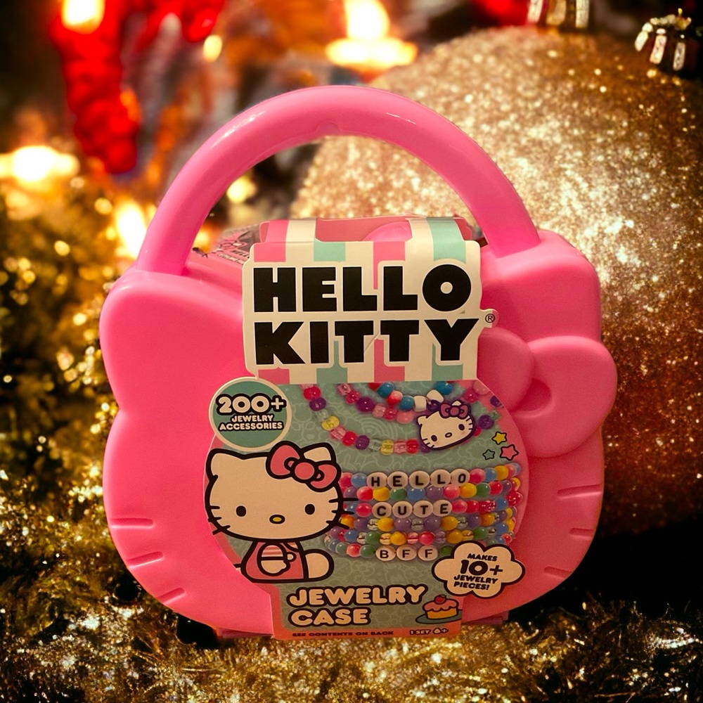 🎄Hello Kitty Fun 200+ Accessories Makes 10+ Jewelry Pieces Kit & Case! - Picture 4 of 8